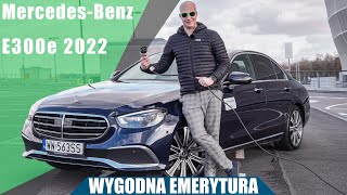 MercedesBenz E300e Hybrid 320KM 2022 Wygodna Emerytura [upl. by Rennoc257]