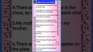 adjectives  adjectives in english grammar  english speaking practice  adjective english shorts [upl. by Aseeral545]