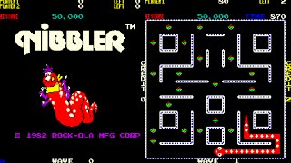 NIBBLER  RockOla 1982 by Sala Giochi 1980 [upl. by Buroker]