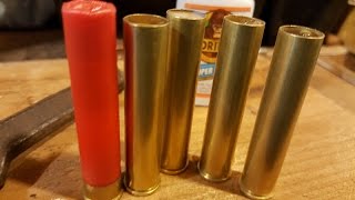 Turning 444 Marlin cases into 410 shotgun shells Part 2 of 2 [upl. by Nibla75]