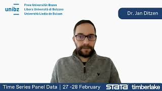 An Introduction to Time Series Panel Data  Dr Jan Ditzen [upl. by Hsoj616]