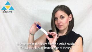 Oratect Saliva Drug Test Kit Product Demonstration [upl. by Lean]