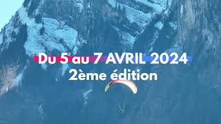 Le Testival de parapente de Samoëns  du 5 au 7 avril 2024 [upl. by Rurik501]