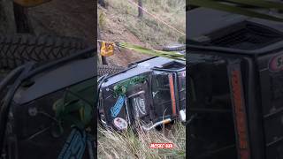 SSS Winch Challenge  Self recovery using winch amp snatch block winch offroad 4x4 [upl. by Hemetaf273]