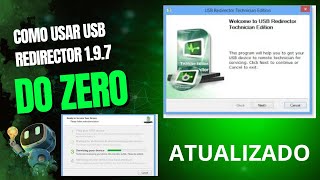 Como usar usb redirector 197 do zero [upl. by Carpio619]