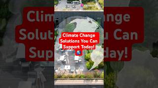 Real Solutions to Climate Change You Can Support Today climatechange shorts [upl. by Gildus174]