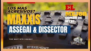 REVIEW  Cubiertas MAXXIS Dissector y ASSEGAI 🔥🤘 [upl. by Nam]