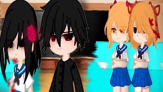 Yandere simulator react to Ayano and Osana pt 2 By Diarnela45 [upl. by Erikson]