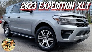 NEW 2023 FORD EXPEDITION XLT Best Value For Price SUV Walkaround Review Startup amp Interior 4x4 [upl. by Farrel]