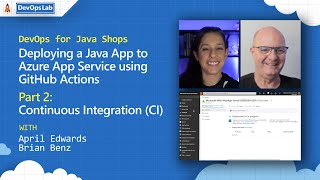 Deploying a Java App to Azure App Service using GitHub Actions amp Continuous Integration [upl. by Alexine]