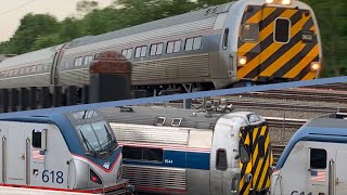 All Amtrak Budd Metroliner Cab Car Horn samples 2018  2020 [upl. by Yann579]