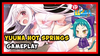 Yuuna and the Haunted Hot Springs The Thrilling Steamy Maze Kiwami ゆらぎ荘の幽奈さん 湯けむり迷宮 Gameplay PS4 [upl. by Nnaik140]