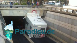 Korsika mit Wohnmobil Ausfahrt aus Bastia ohne Probleme [upl. by Andros626]