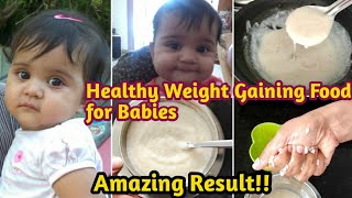 Magical weight gain baby food👶quot8 months to 12yearsquot weight gain recipe for baby amp KidsTamil [upl. by Merwyn]