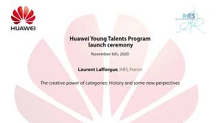 Huawei Young Talents Programme  Laurent Lafforgue [upl. by Munster]