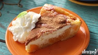 How to Make AwardWinning Peaches and Cream Pie  Pie Recipes  Allrecipescom [upl. by Elaweda]