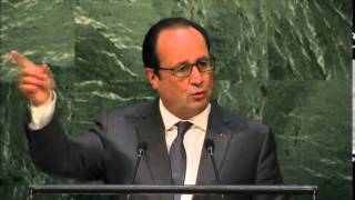 Pour François Hollande Assad n’est pas la solution [upl. by Nennek]