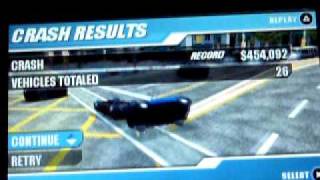 Burnout Legend  Traffic Jammed PSP [upl. by Lorrimer277]