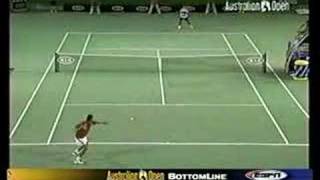 Sargsian surprises Philippoussis 2003 AUS OPEN [upl. by Anoval875]