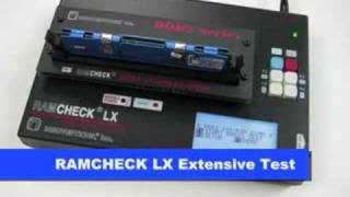 DDR3 DDR2 Memory Tester RAMCHECK LX [upl. by Adnohsel336]