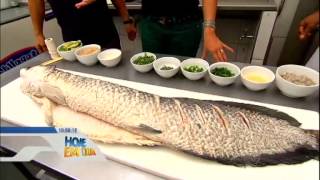 Conheça o restaurante que serve um peixe de 10 Kg para 15 pessoas [upl. by Brig]