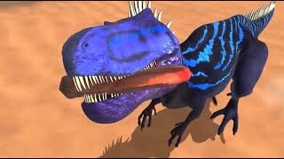 Sneak peek Edmontonia VS Acrocanthosaurus [upl. by Odnanreh]