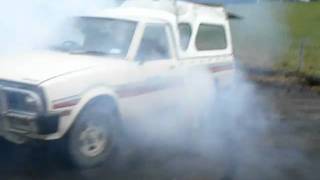 MITSI L200 BURNOUT  THE COWSHED [upl. by Enaywd691]