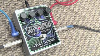 ElectroHarmonix Superego Synth Engine amp Crying Tone Wah Demos [upl. by Ramah]