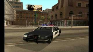 GTA SA LA Police 2 Siren Sound PC [upl. by Cad344]