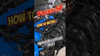 Focus STRS  How to Install a 4 Port Fuel Kit The Easy Way focusst focusrs [upl. by Scheld]