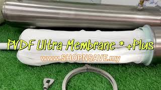 SHOPNSAVE Advanced Wholehouse Ultra Membrane PLUS Filtration System 001 Micron Superior Clarity [upl. by Mcgannon]