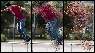 after effects particular disintegration effect tutorial [upl. by Keavy]