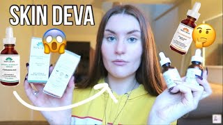 Vitamin C  Hyaluronic Acid Serums REVIEW  Skin Deva [upl. by Utir]