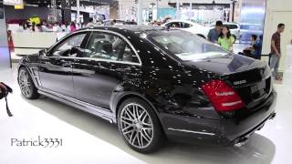 Brabus 60S MercedesBenz S Class  11th Wuhan International Auto Expo 2013 [upl. by Auqemahs]