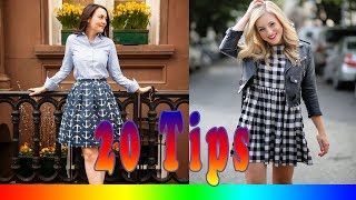 20 Style Tips On How To Wear Gingham Clothes [upl. by Eelyac]