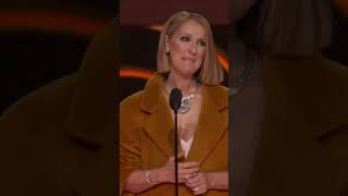 Celine Dion at Grammy Awards 莎蓮·迪安格2024林美頒獎典禮上 [upl. by Imtiaz]