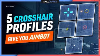 5 Crosshair Profiles YOU NEED for GODLIKE AIM  Valorant Settings Guide [upl. by Mata]