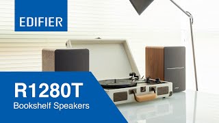 Edifier R1280T Active Bookshelf Speakers [upl. by Yrocaj]