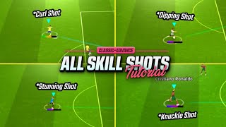 eFootball 2024 Mobile  All Skill Shots Tutorial Classic  Advance Control [upl. by Aizahs64]