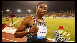 Male Or Female Olympian Caster Semenya Easily Wins Race In Womans 800m [upl. by Ahsemak]