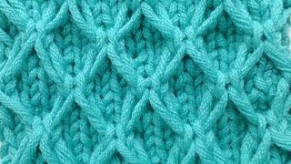 Stricken mit eliZZZa  Strickmuster quotHebegitterquot [upl. by Enrichetta]