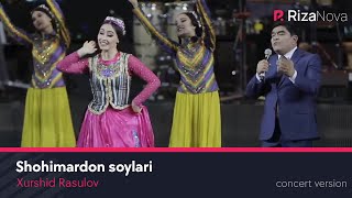 Xurshid Rasulov  Shohimardon soylari LIVE VIDEO 2021 [upl. by Maltzman748]