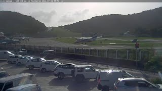 New at St Barth  St Barth Executive with Tecnam P2012 Traveller [upl. by Aurea]