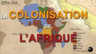 LA COLONISATION DE LAFRIQUE en cartes [upl. by Uzziel]