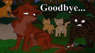 Leaving  Pinestar Day 6  Warrior Cats SpeedpaintTheory [upl. by Nahtanoy]