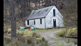 Wild camping in Galloway Forest Park at Clatteringshaws Loch and Loch Grannoch 28th30th March 2018 [upl. by Aneekal397]