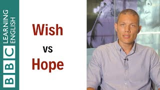 Wish vs Hope  English In A Minute [upl. by Siblee592]