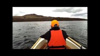 Rowing Skipper 14 with sliding seat on Loch Lomond [upl. by Ramburt657]