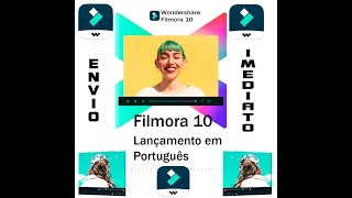 Filmora 10 português  2021  Ativação  indicação de curso [upl. by Evangelia]