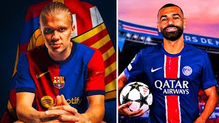 Barcelona planning to sign HAALAND or NEYMAR Salah will leave Liverpool for PSG [upl. by Imogene554]